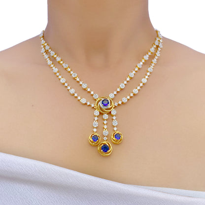 Lavanya AD Studded Necklace Set