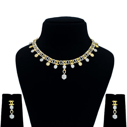 Kiran AD Studded Necklace Set