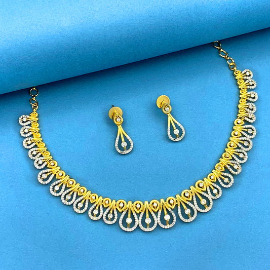 Tejasvi AD Studded Necklace Set