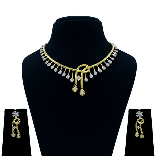 Varnika AD Studded Necklace Set