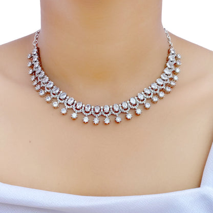 Sitara AD Studded Necklace Set